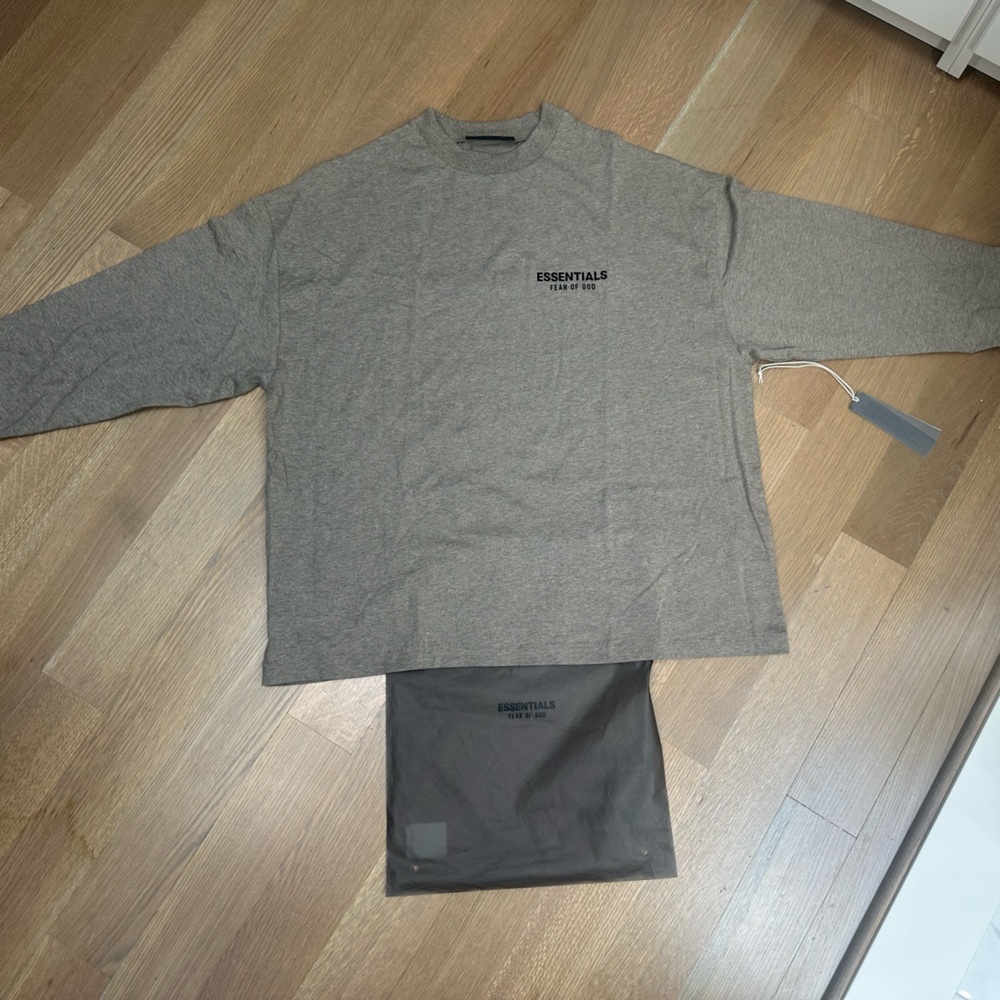 Essentials Gray Crewneck Shirt